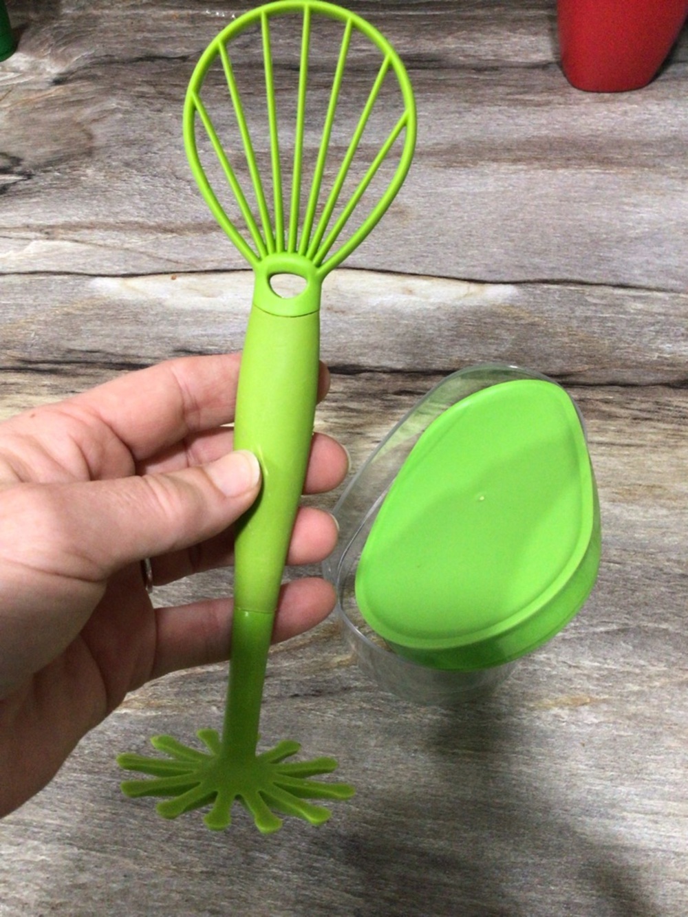 Prep Solutions Avocado Slicer Masher Storage Container Set Green Clear Kitchen. - Picture 9 of 11